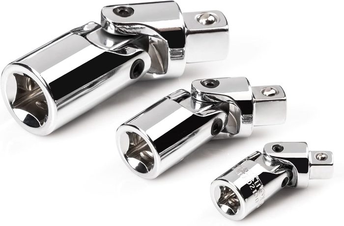 1/4 in. x 3/8 in. x 1/2 in. Drive U-Joint Set (3-Piece)