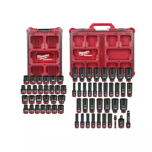 SHOCKWAVE™ Impact Duty™ 1/2" Drive SAE and Metric Socket Set