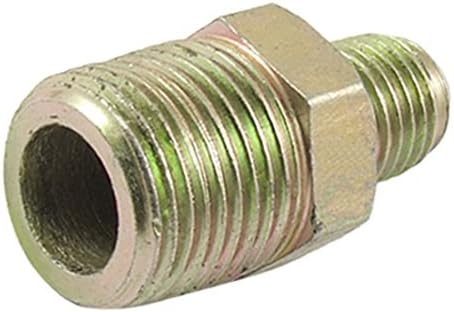 1/4" NPT to 3/8" PT Hydraulic Flare Fitting Straight