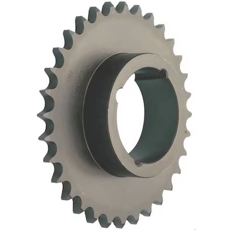 Sprocket: 36 Teeth, 7.52 in Outside Dia., Single Chain Rows