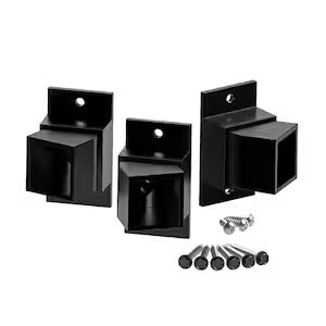 5/8 in. Metal Wall Mount Fence Brackets