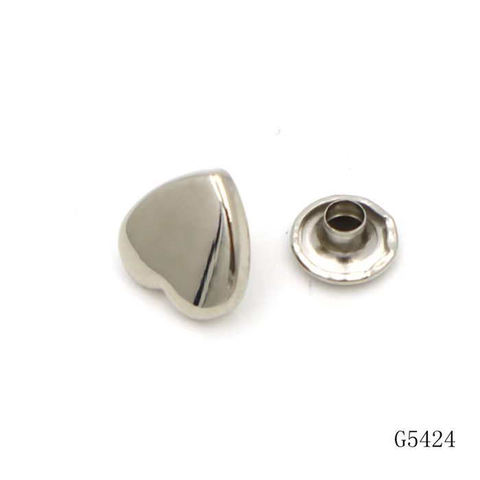 Luxury Heart Metal Rivets