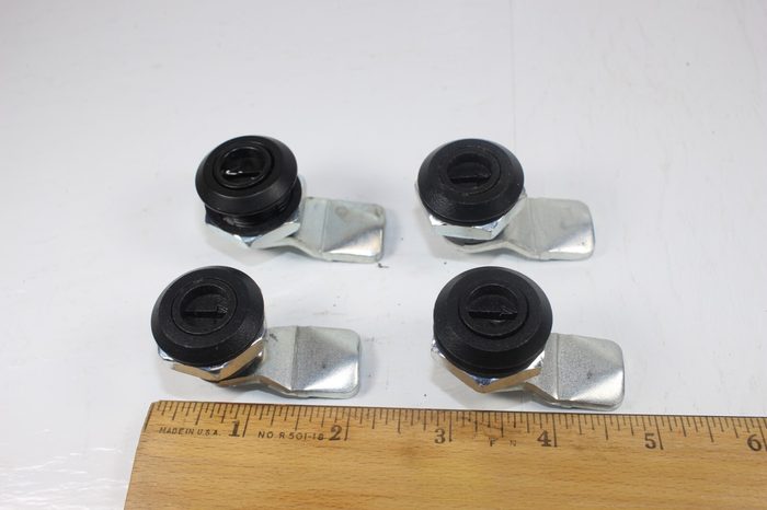 Cam Lock Slotted Screw Cabinet Locks 1/4 Turn