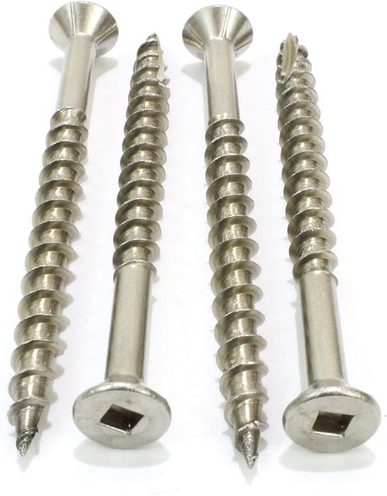 Square Flat Head Steel Wood Screws