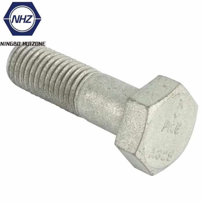 5/8"-11x2" ASTM F3125 Grade A325 Hot Dipped Structural Bolt