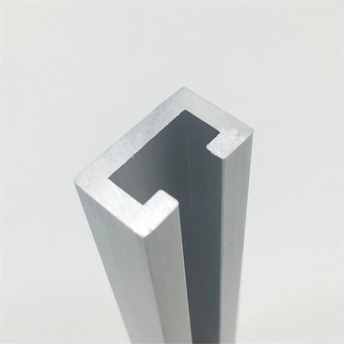 C-Shaped Groove Guide Rail Aluminum Profile Rod bar