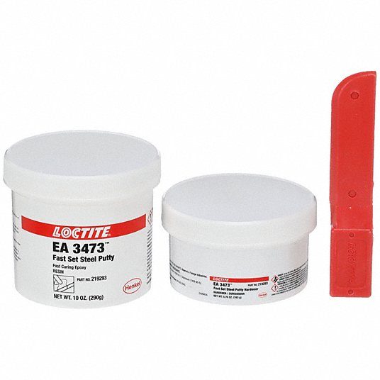 Fast Set Steel Putty Curing Epoxy