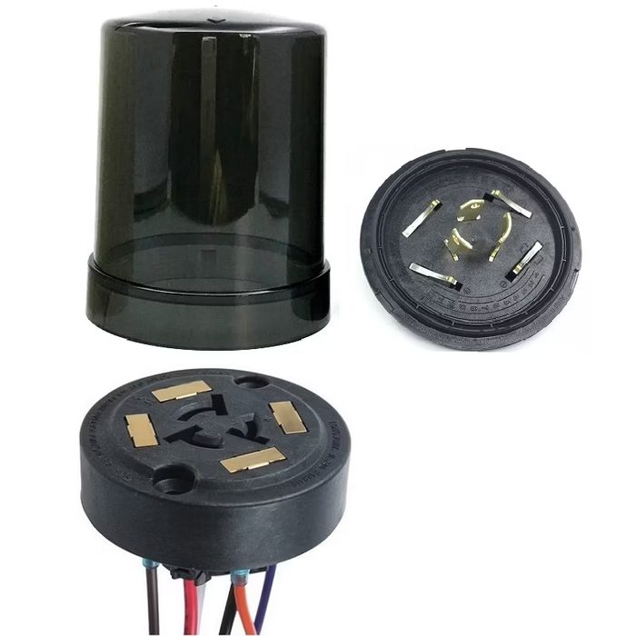 ANSI C136.41 NEMA Enclosure Cover +7pin Male Base