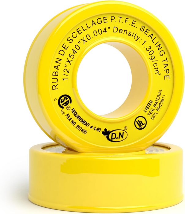 Yellow Teflon Thread Seal Tape