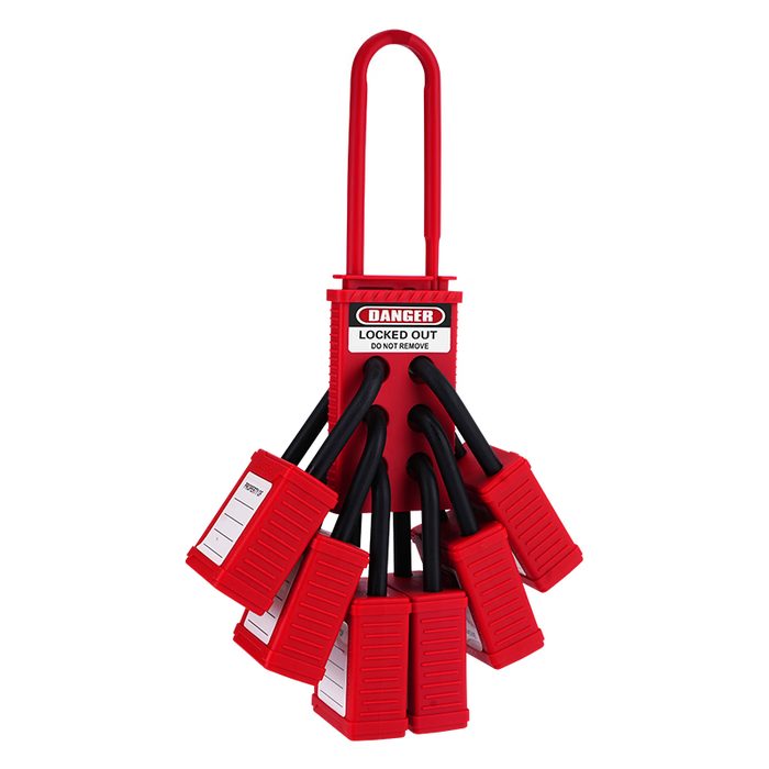 Non-Conductive Nylon Group Lockout Hasp