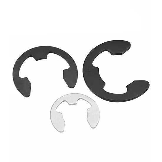 E Clips M2-M8 GB896 External E Clips Washer Circlips Retaining Snap Ring for Shaft Fastener