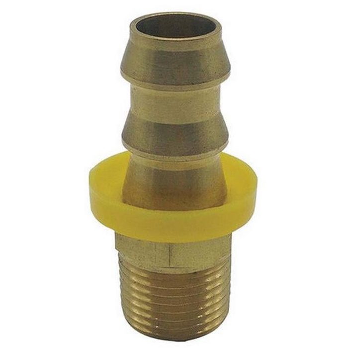 Hose Barb x NPT Fitting, Push-On