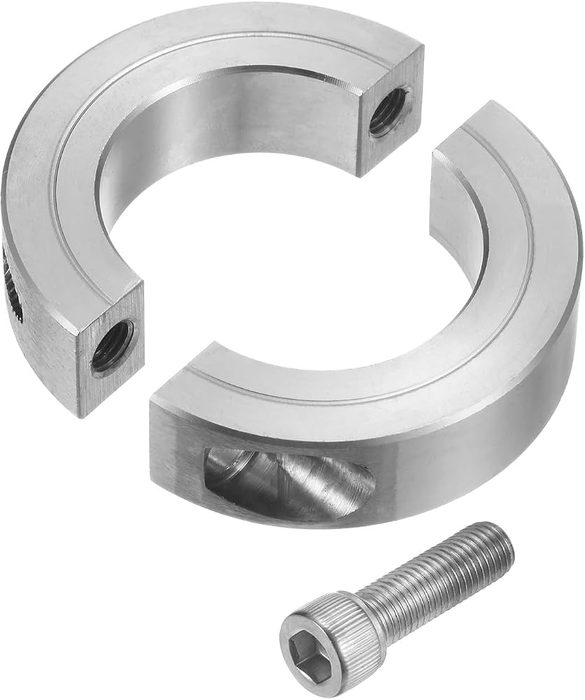 One-Piece Clamp Clamping Collar, Single Split Shaft Collar
