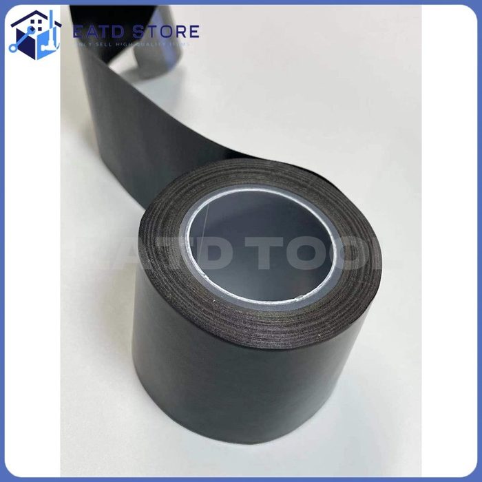 Black High Temp PTFE Adhesive Fiberglass Tape 2" x 33ft 180um Thicker 662℉