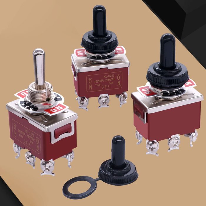 DPDT Toggle Switch 6 Pin 30a 12v Heavy Duty ON/OFF/ON