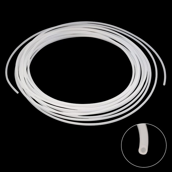 PTFE Tube: 1/4" ID, 3/8" OD