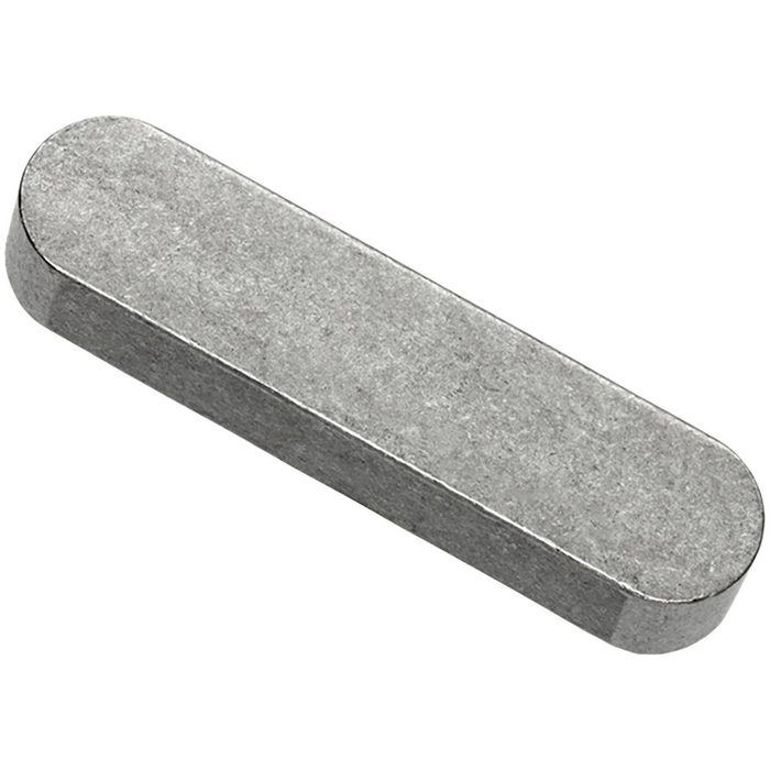 Machine Key Form B Carbon Steel Undersize