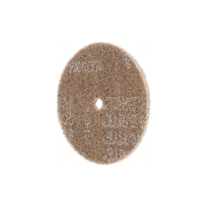 Deburring Disc: 6" Dia, 1/2" Hole, Medium Grade, Aluminum Oxide