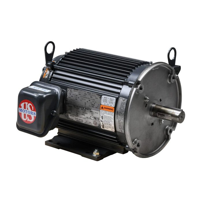 Motor, 3 ph, 3 hp, 1800 rpm, 575 V, 182TC Frame