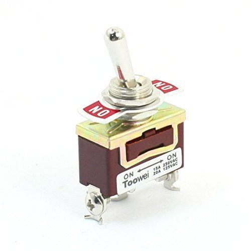 Toggle Switch 10A 250V 2 Pole ON-ON Locking 2 Way