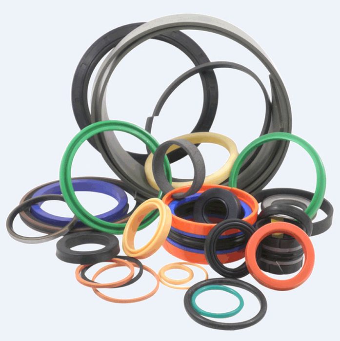 Complete Hydraulic Seal Kit - Including Rod, Piston, O-Ring, Oil Seals