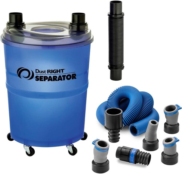 Through-The-Wall Dust Collection Port Kit