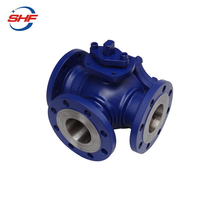 Three Way Ball Valve 4 Inches