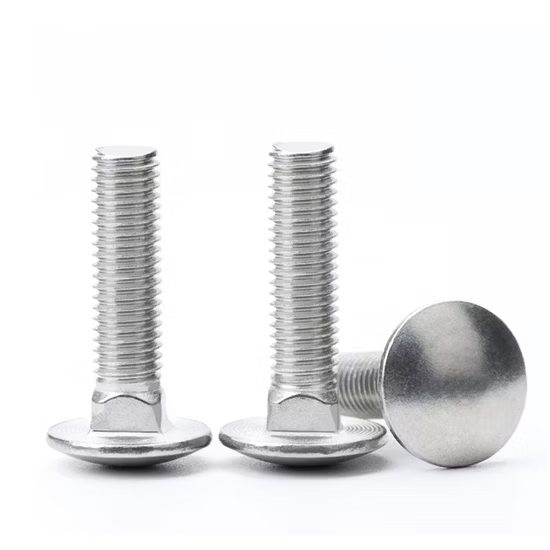 6 Inch Zinc Plated DIN 603 Carriage Bolts