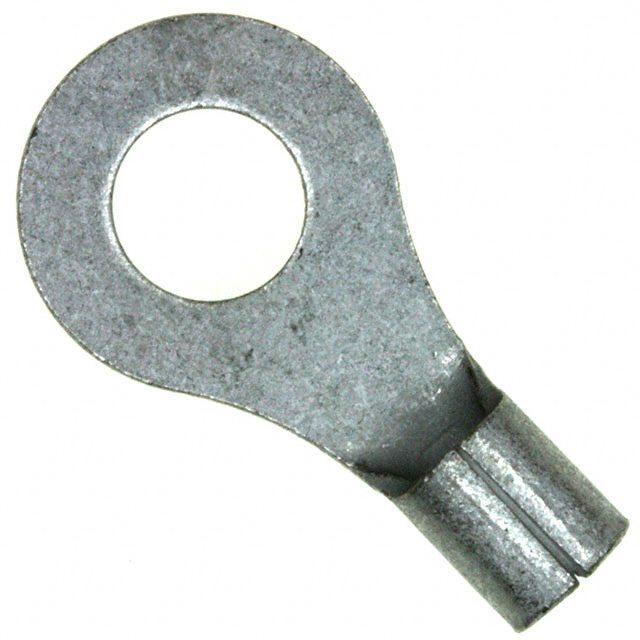 Ring Terminal Connector 1/4 Stud Circular 10-12 AWG Crimp