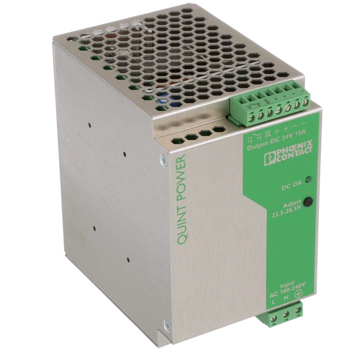 24VDC 10A RED WALL MT POWER SUPPLY