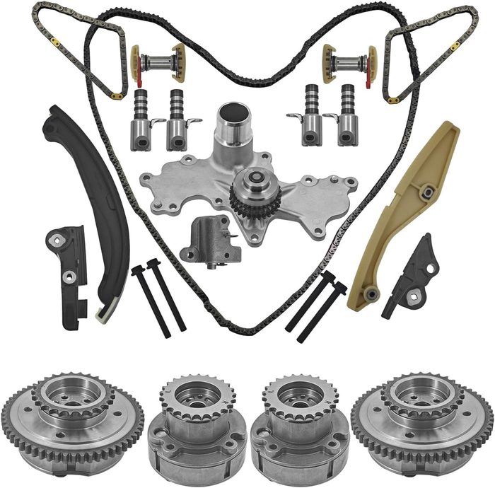 Timing Chain Kit with VVT Sprockets, Solenoid & Water Pump