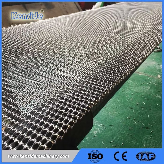 Balanced Spiral Woven Conveyor Belt