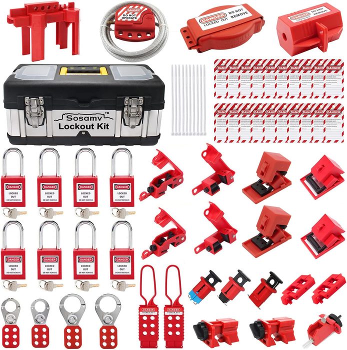 Lockout Tagout Procedures Sign