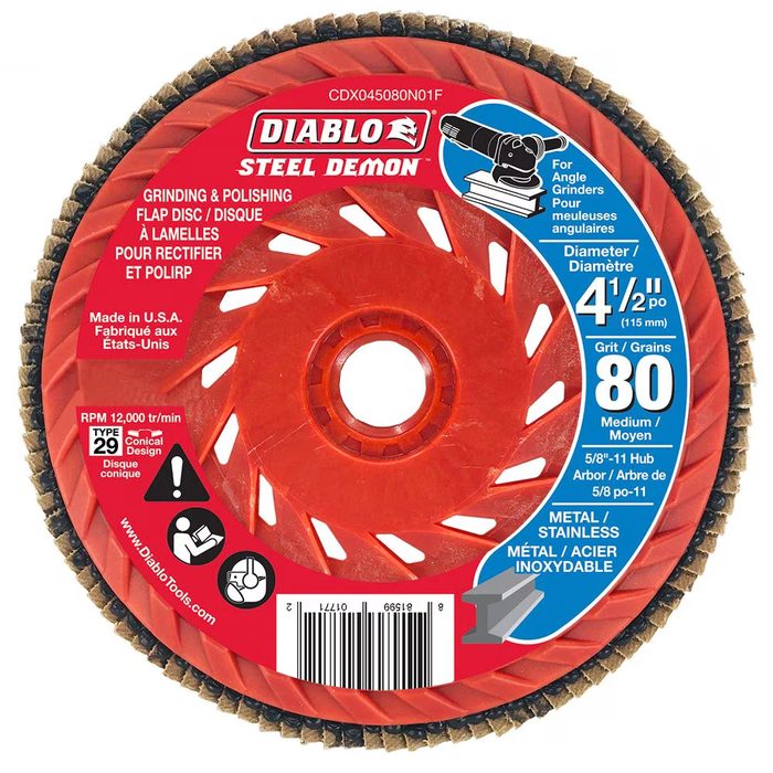 Steel Demon Grinding and Polishing Flap Disc