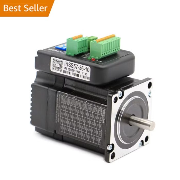 Integrated Closed Loop Stepper Motor