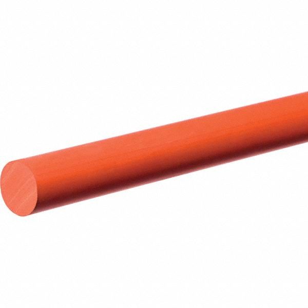 Silicone Round Cord Stock, 5/16" Dia, 100' Standard Coil Length