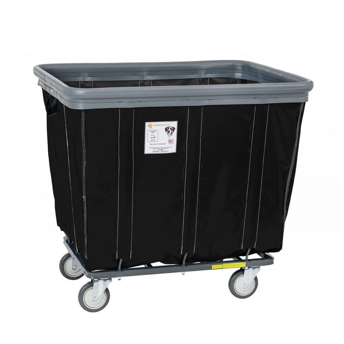18 Bushel Standard Poly Truck All Swivel Casters