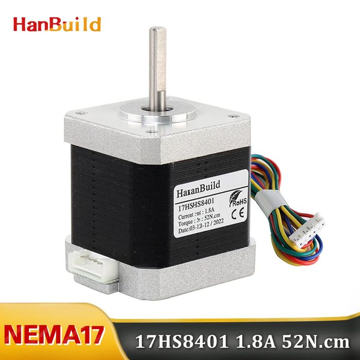 NEMA 17 Hybrid Stepper Motor (Dual shaft)