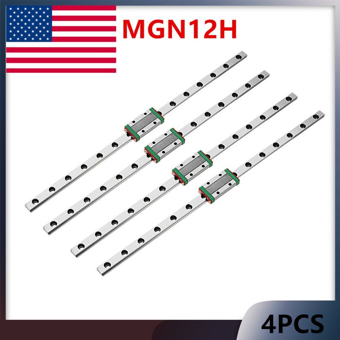 MGN12 Miniature Linear Guide with MGN12H Slide Block