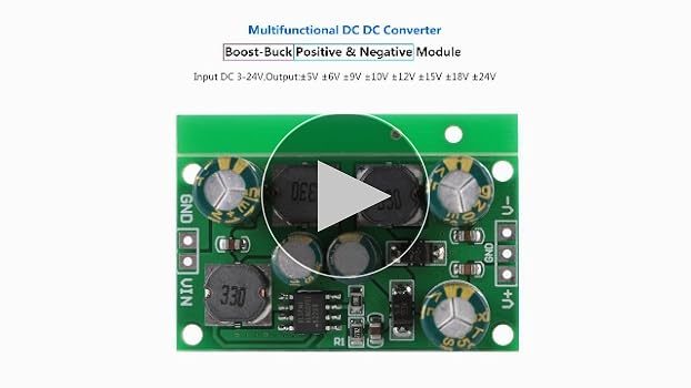DC-DC Positive Negative Voltage Boost Converter