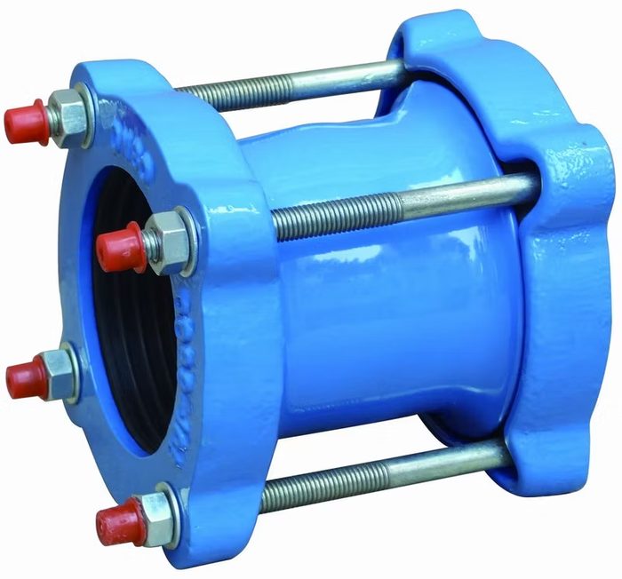 Ductile Iron Body PVC Pipes Gibault Joints Pipe Universal Coupling