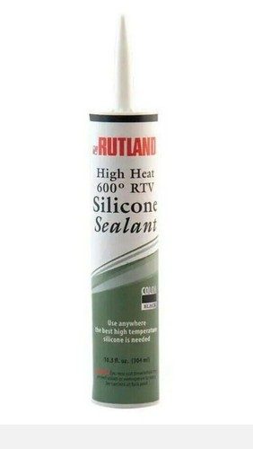 600°F RTV Silicone Sealant Black Cartridge