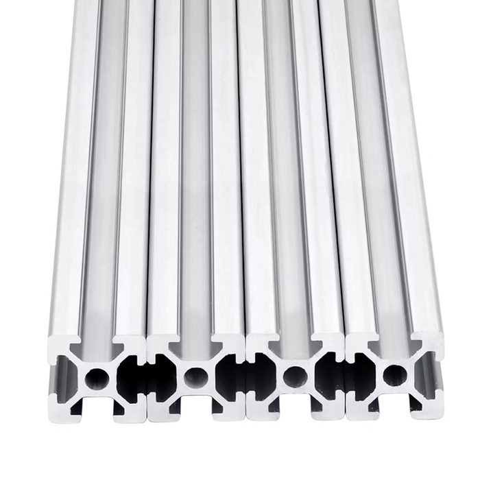 2020 Aluminum Profile European Standard Anodized Linear Rail Extrusion