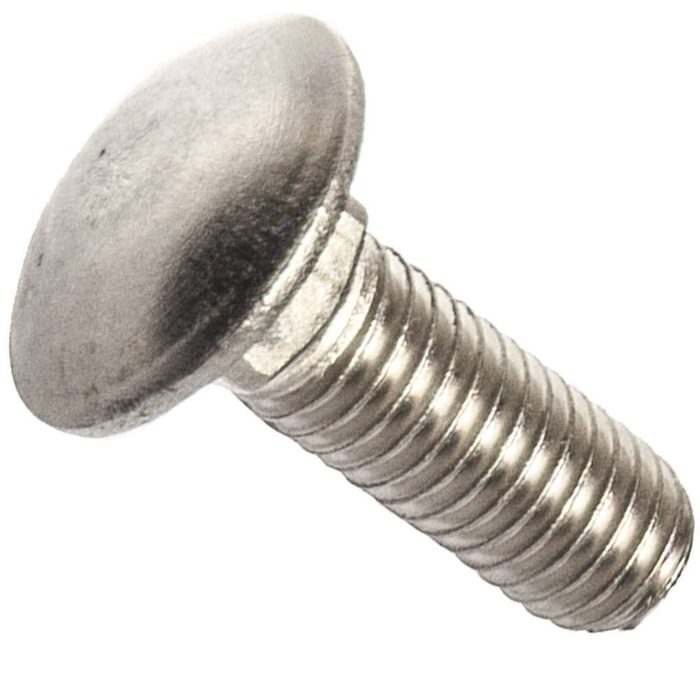 3/8"-16 x 1" Round Head Carriage Bolt