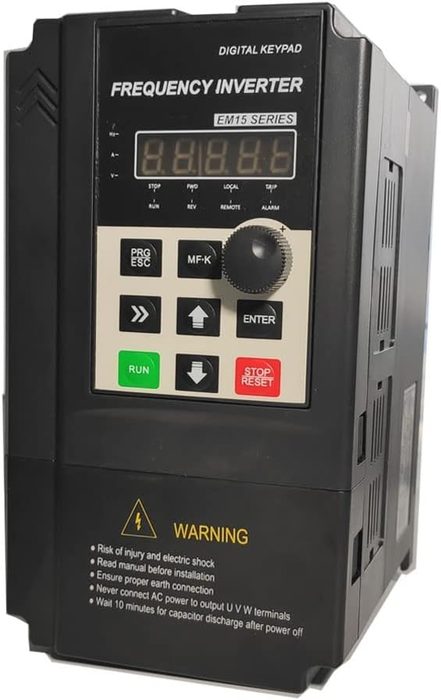 VFD 110V Input 220V 3 Phase Output, 2hp Variable Frequency Drive
