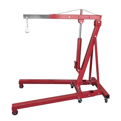 Shop Crane Engine Hoist w/ Telescopic Legs