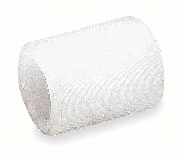 UHMW Polyethylene, 1/2 in Bore, Sleeve Bearing
