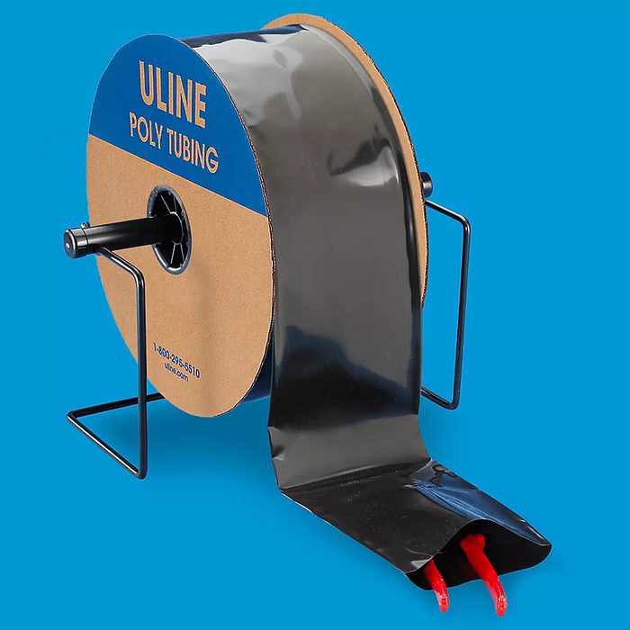 Black Poly Tubing Roll - 6 Mil, 6" x 1,000'