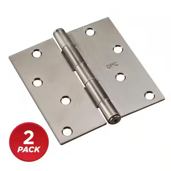 Full Mortise Butt Hinge Removable Pin