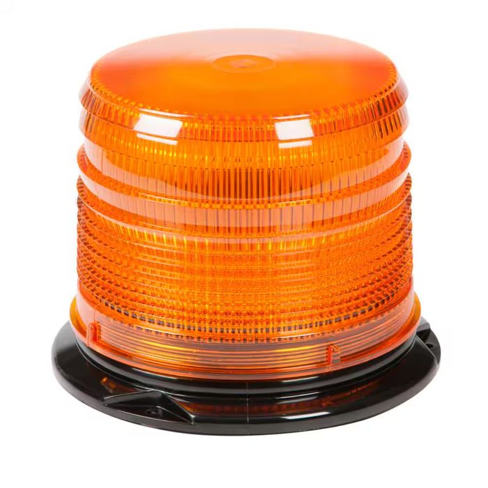 Emergency Lighting Amber Clr Lens Led Beacon S.A.E. Class I